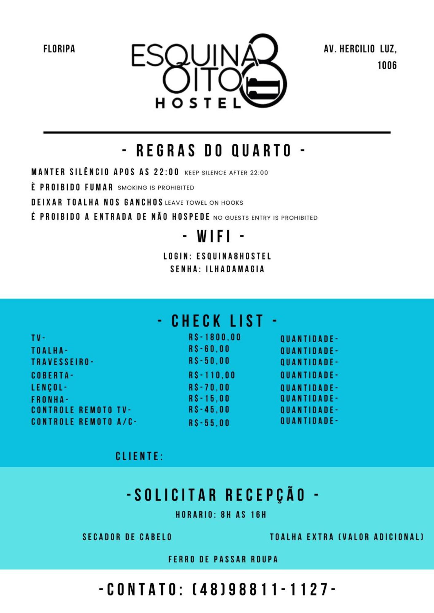 Esquina 8 Suites Confort & Hostel Florianópolis Kültér fotó